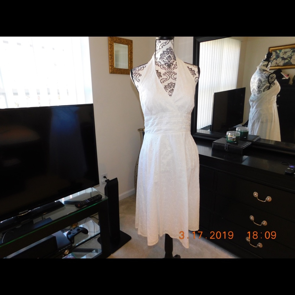 White dress